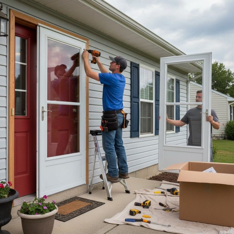 Local Storm Door Installation pros at work