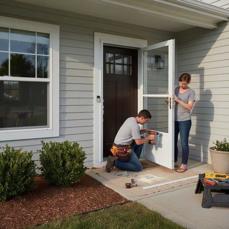 Storm Door Installation And Replacement